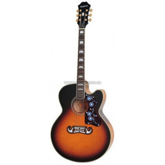 Электроакустическая гитара Epiphone EJ-200CE VS GH